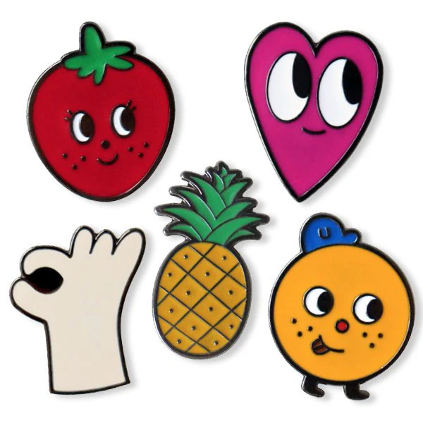 Enamel Cartoon Pins