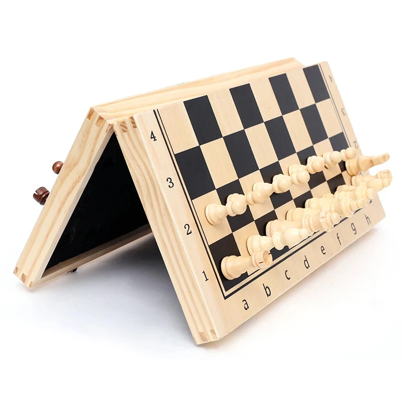 Wooden Chess Piece Set