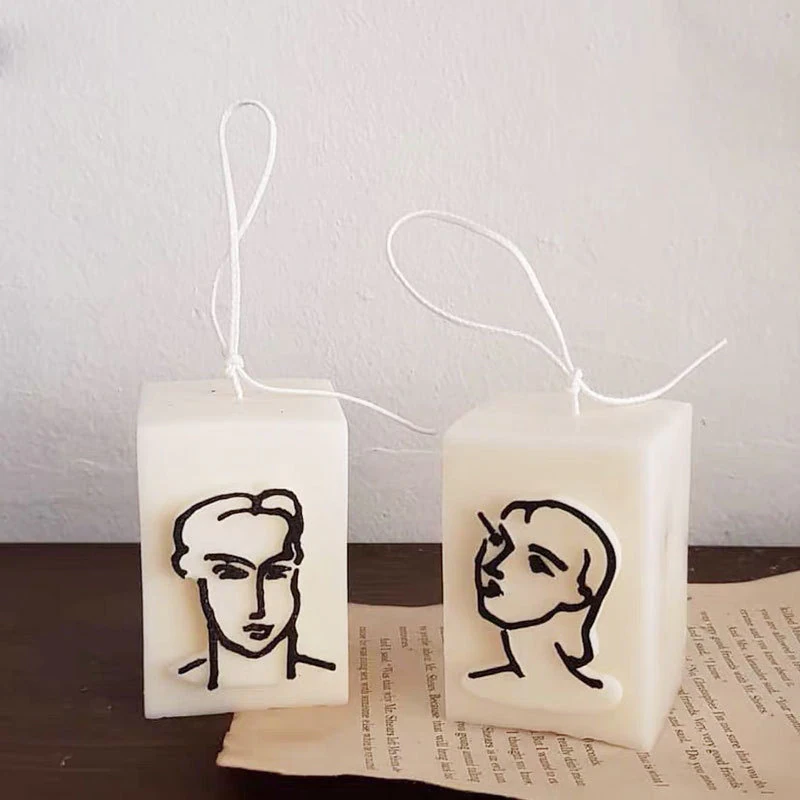 Matisse Portrait Candle