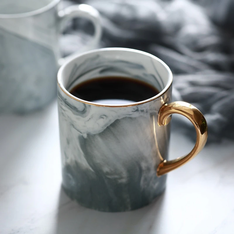Marble Gold Coffee Cup