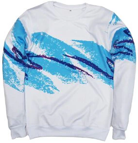 90's Paper Cup Pattern Jumper