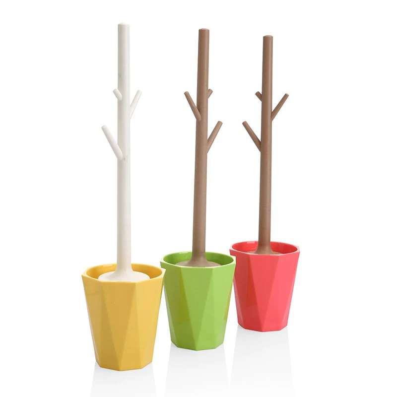 Geometric Tree Toilet Brush