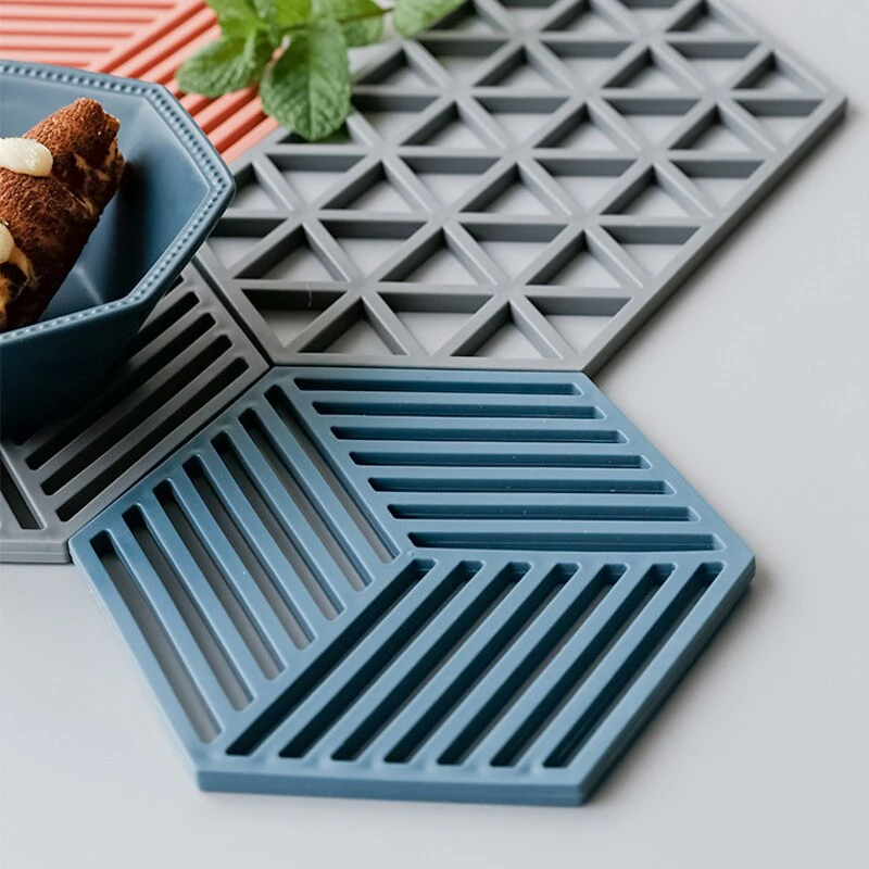 Geometric Silicone Trivet