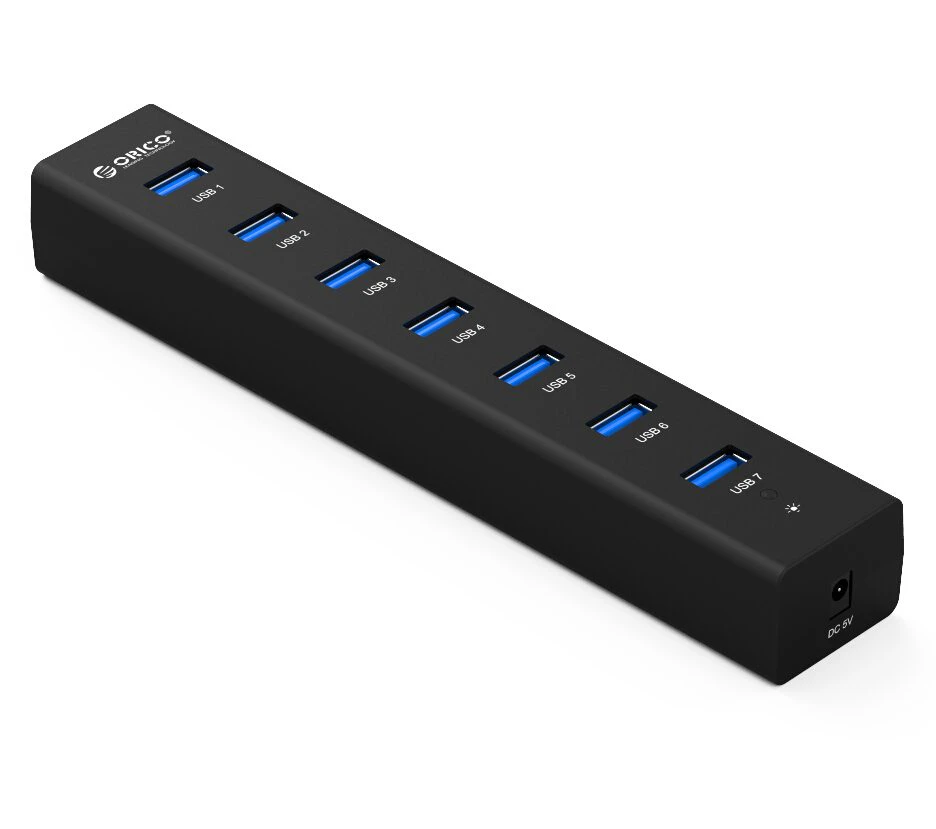 7 Port Powered Usb Hub