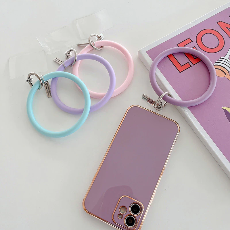 Silicone Phone Wrist Ring