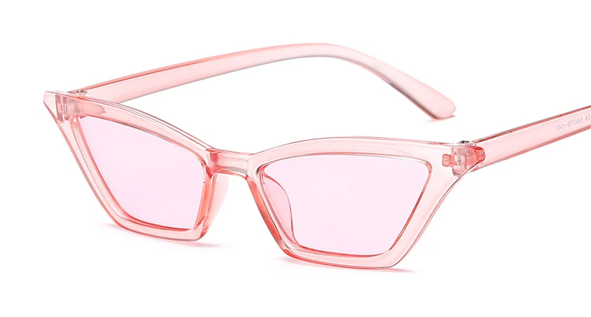 Fluorescent Pink Cat Eye Sunglasses