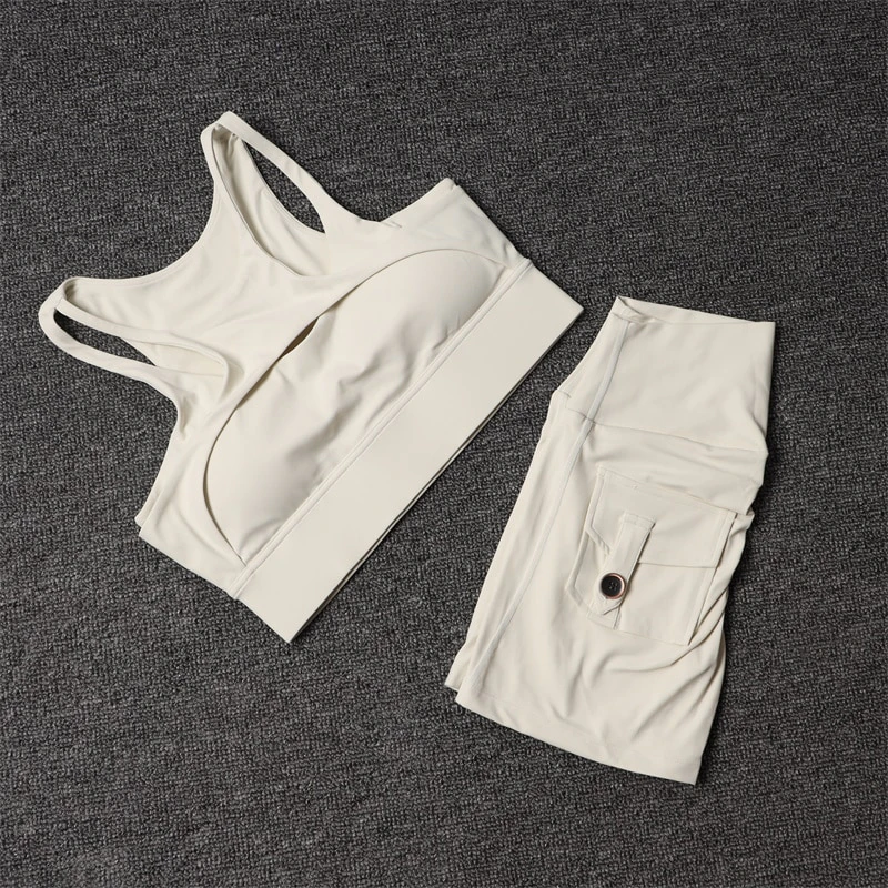 Sports Bra & Shorts Set