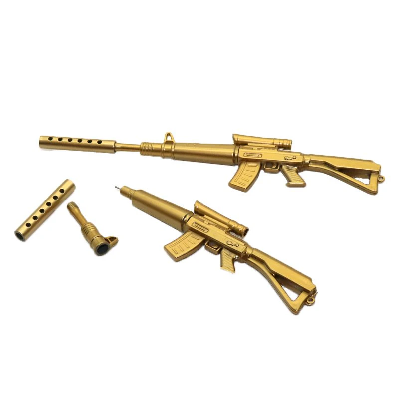Gold Ballpoint Rifle Pen