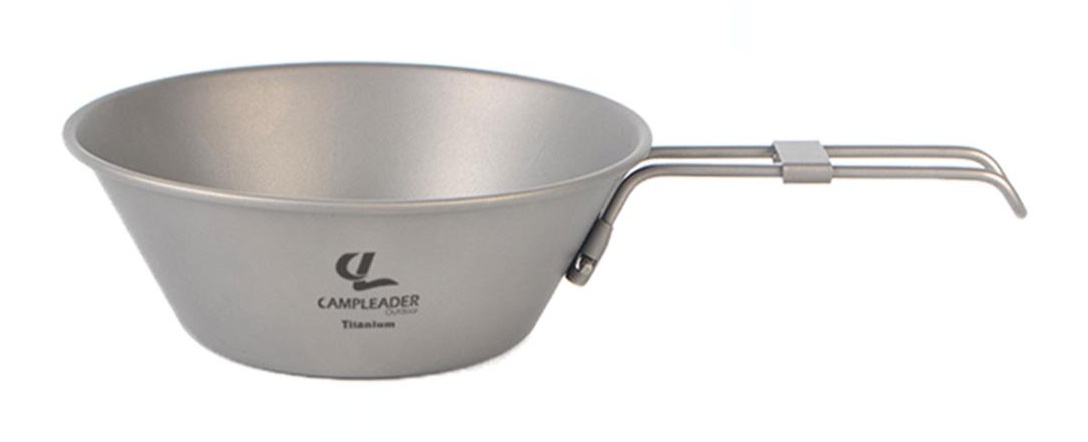 Titanium Folding Camping Bowl