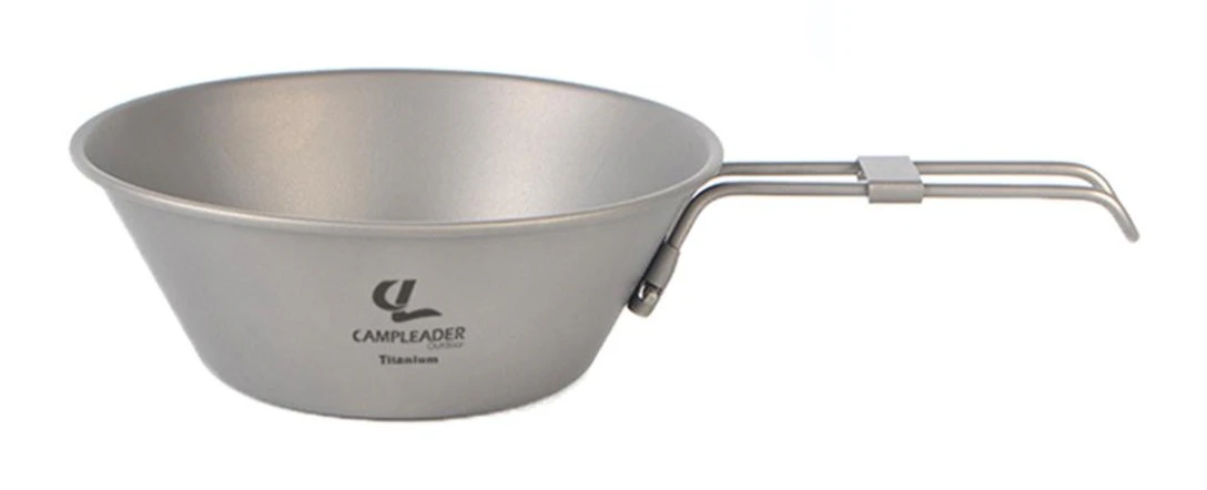 Titanium Folding Camping Bowl