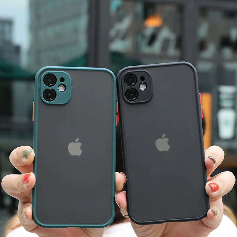 Matte Translucent iPhone Bumper Case