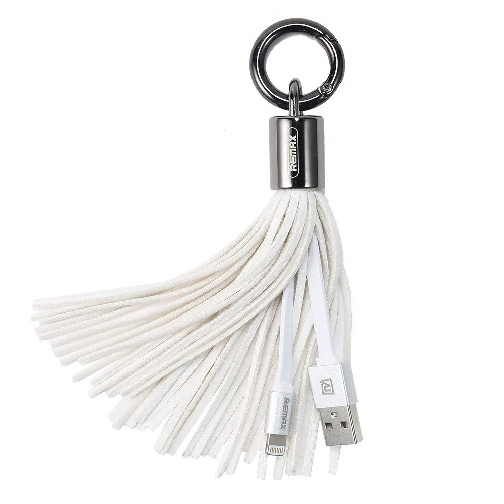 Leather Tassle iPhone Cord Keyring