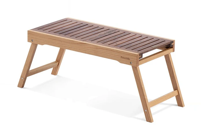 Portable Wooden Sliding Camp Table