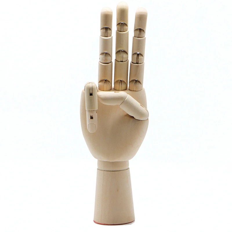 Wooden Mannequin Hand