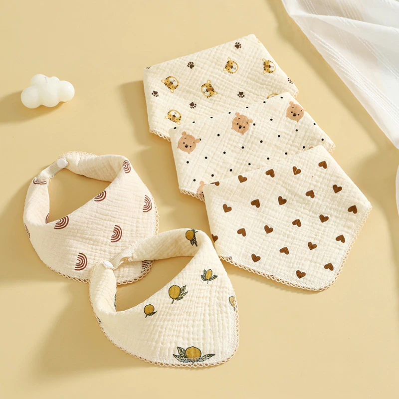 Soft Cotton Bandana Bib