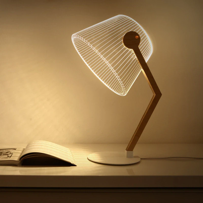 LED Shade Desk Lamp