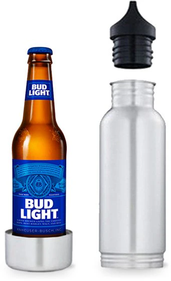 Sectioned Beer Cooler Bottle