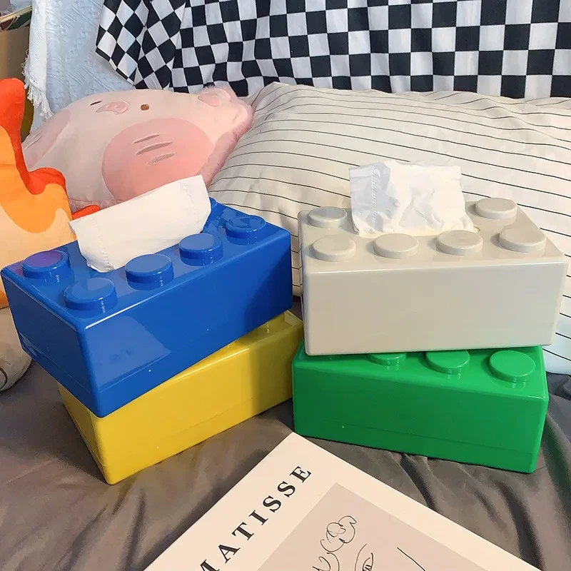 Lego Block Tissue Box Cover