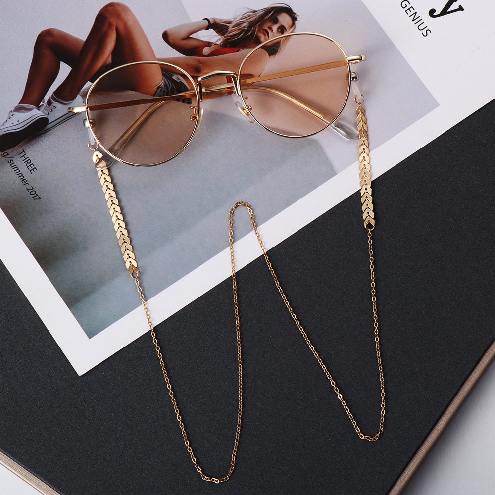 Gold Sunglasses Chain