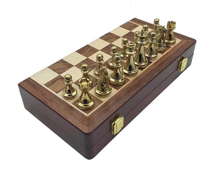 Premium Travel Metal Chess Set