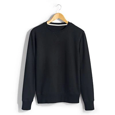 Crew Neck Fleece Sweater