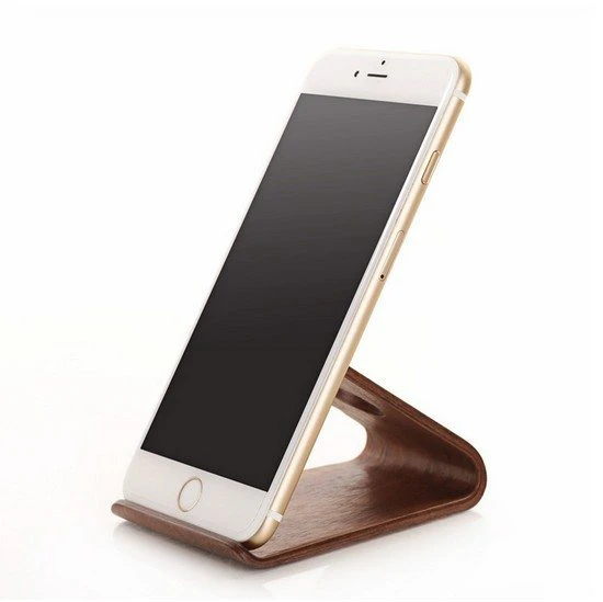 Wood Birch Universal Phone Stand