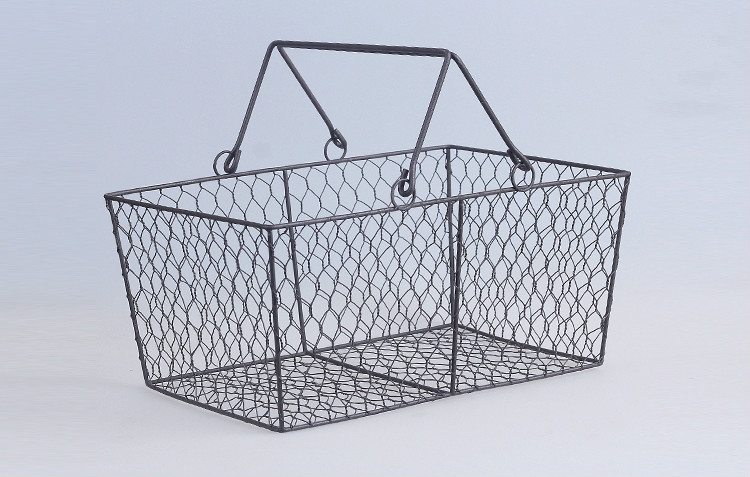 Iron Handle Basket