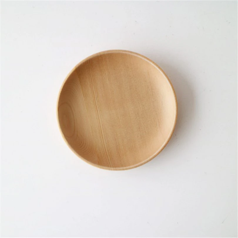 Japanese Wooden Flat Plates