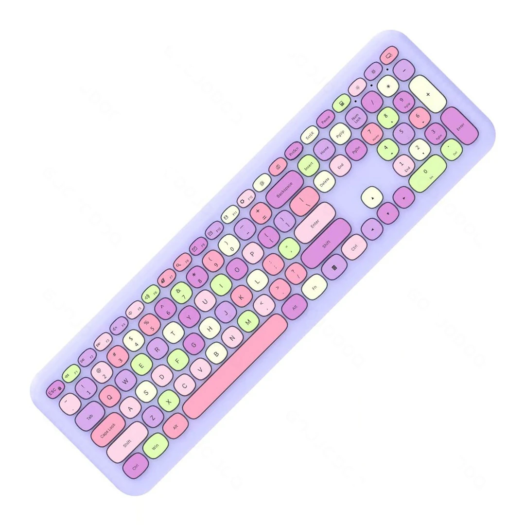 Wireless Colourful Keyboard