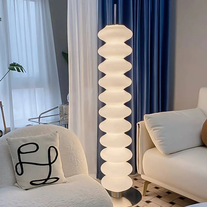 Glass Gourd Floor Lamp
