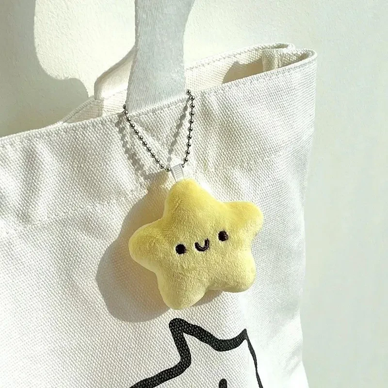 Plush Star Key Ring
