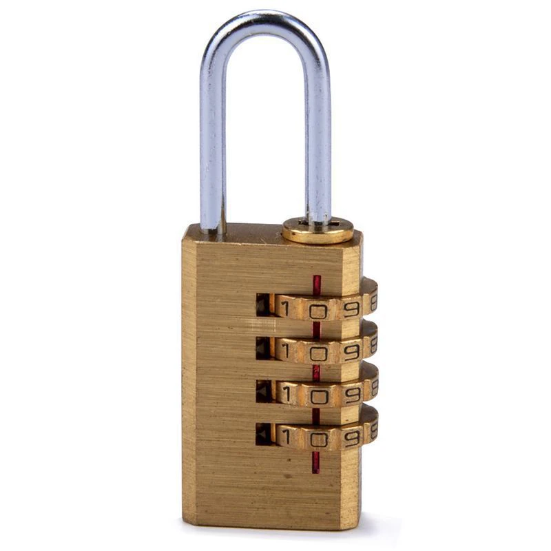 Copper 4 Digit Combination Lock
