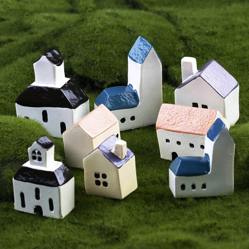 Miniature House Garden Decor