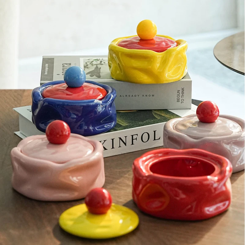 Colorful Ceramic Ashtray