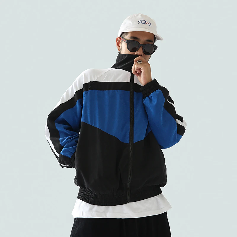 Color Block Windbreaker