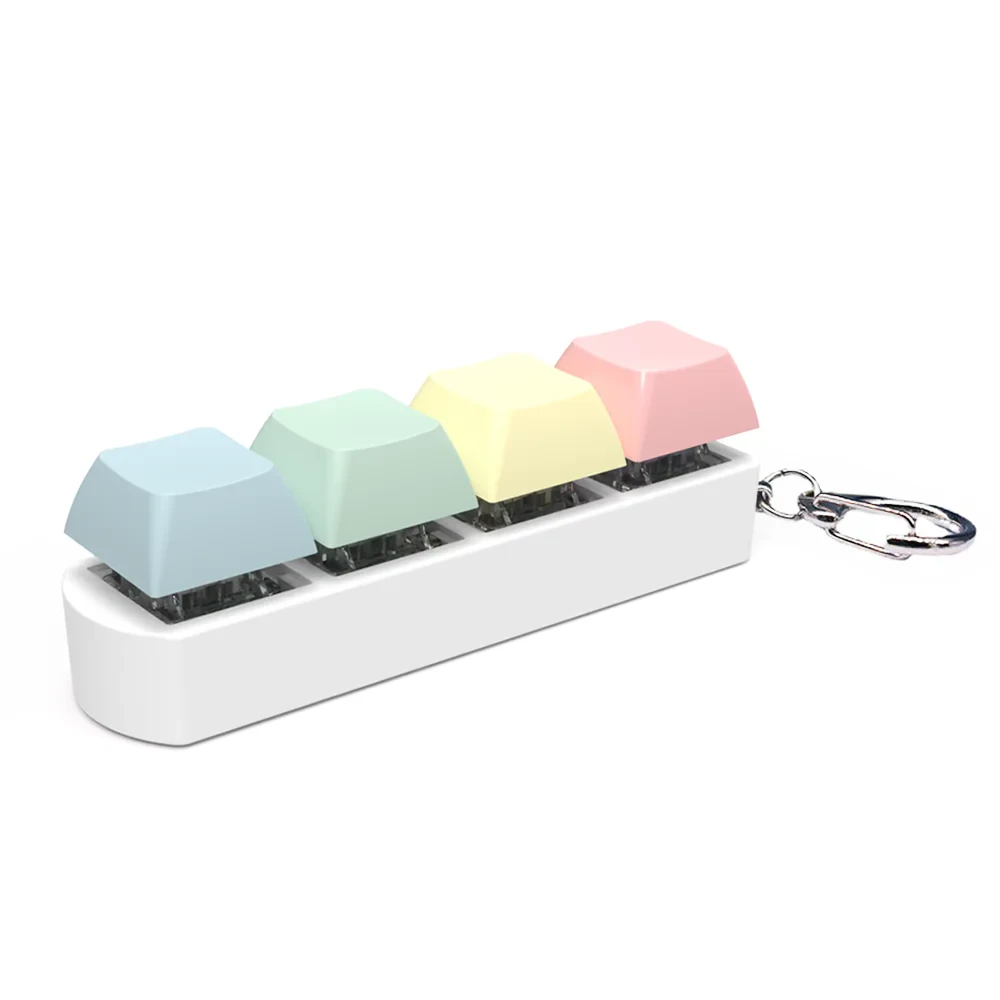 Fidget Keyboard Keychain