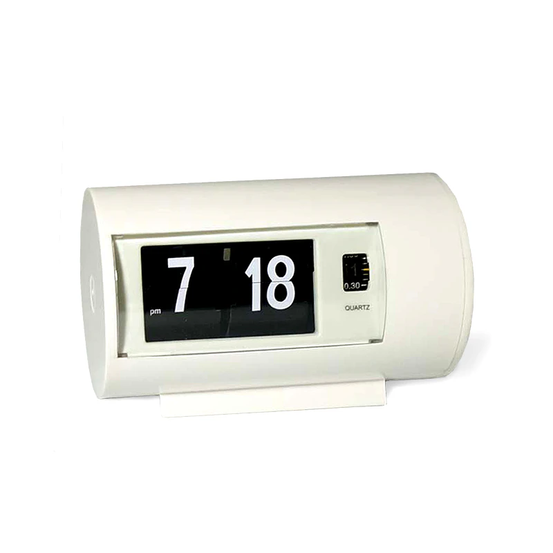Retro Round Flip Clock