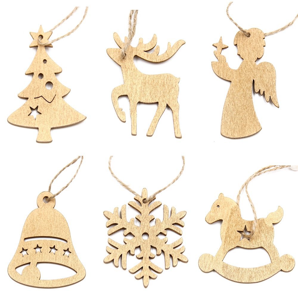 Wooden Christmas Decorations