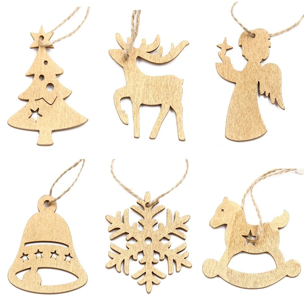Wooden Christmas Decorations