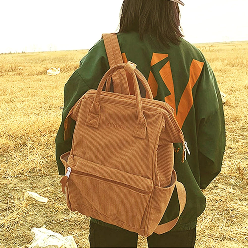 Holdall Corduroy Backpack
