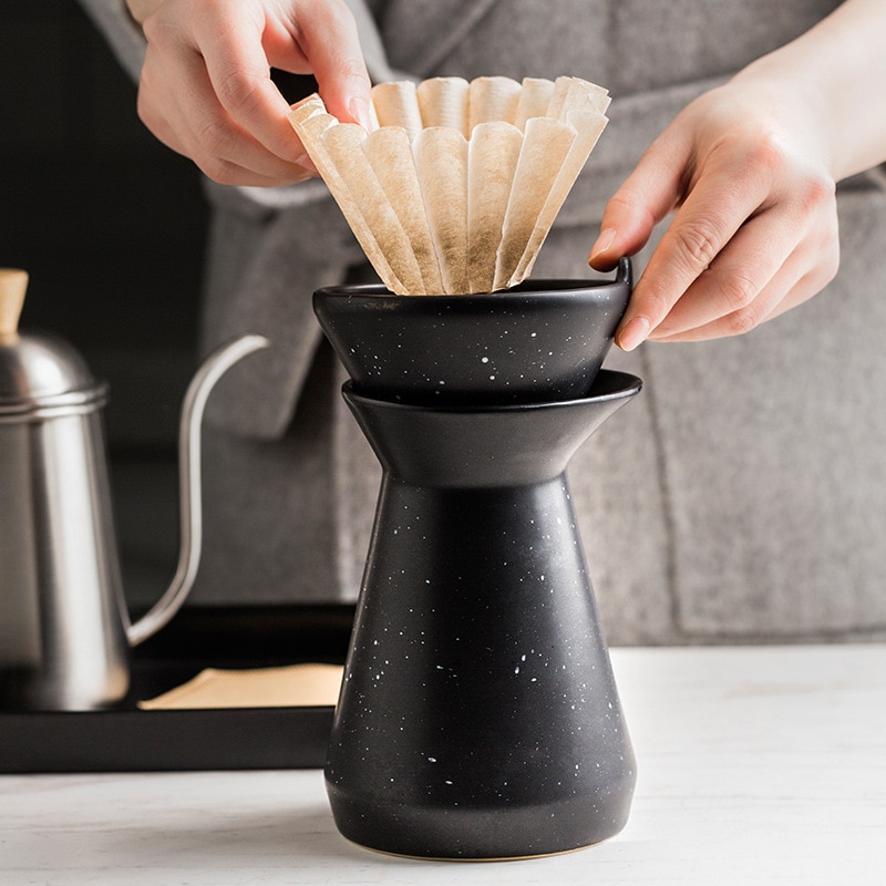 Ceramic Coffee Pour-over Set