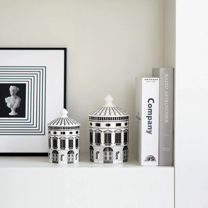 Monochrome Ceramic Jar