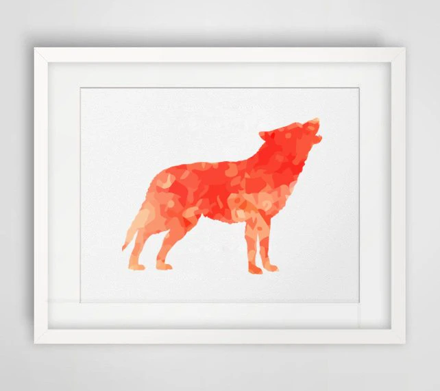 Wolf Art Print