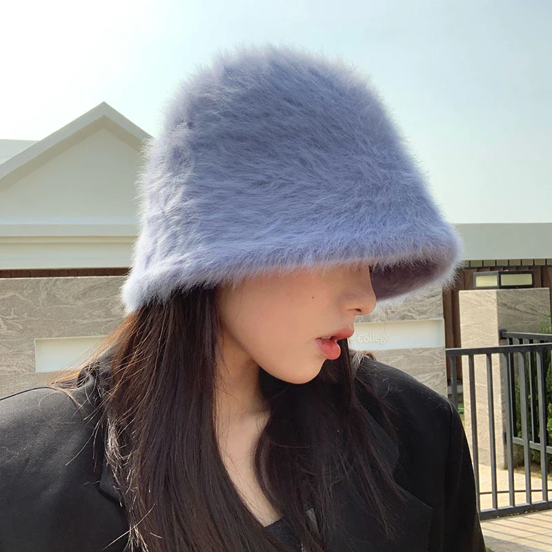 Faux Fur Bucket Hat