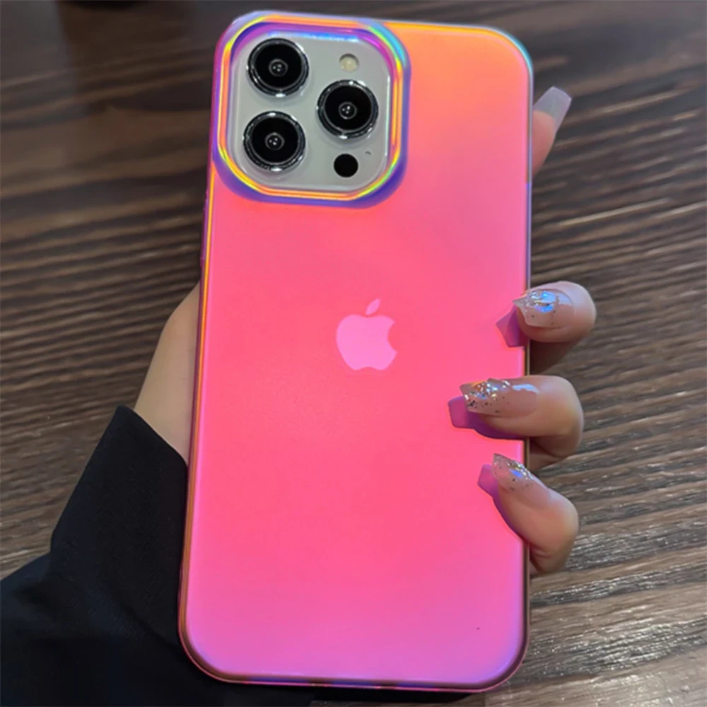 Fluorescent Silicone iPhone Case