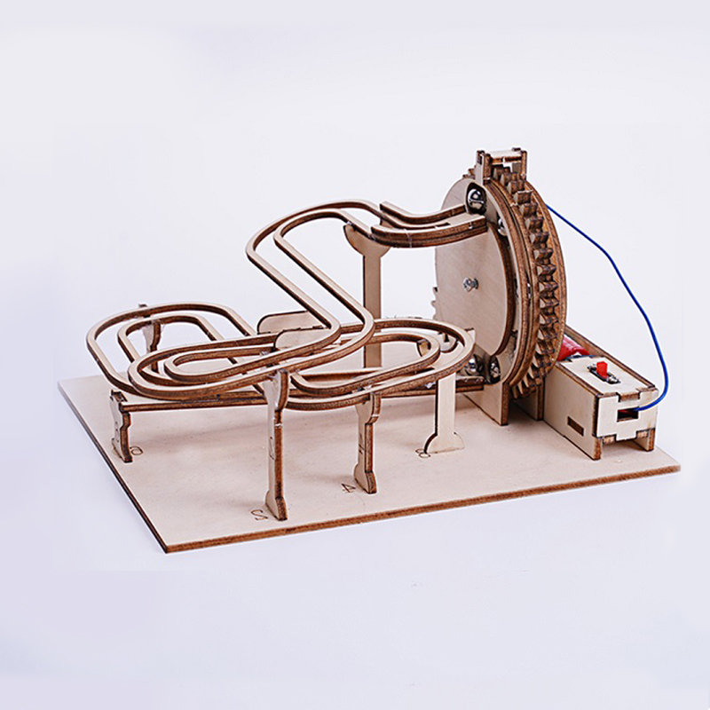 Wooden Marble Run DIY Kit
