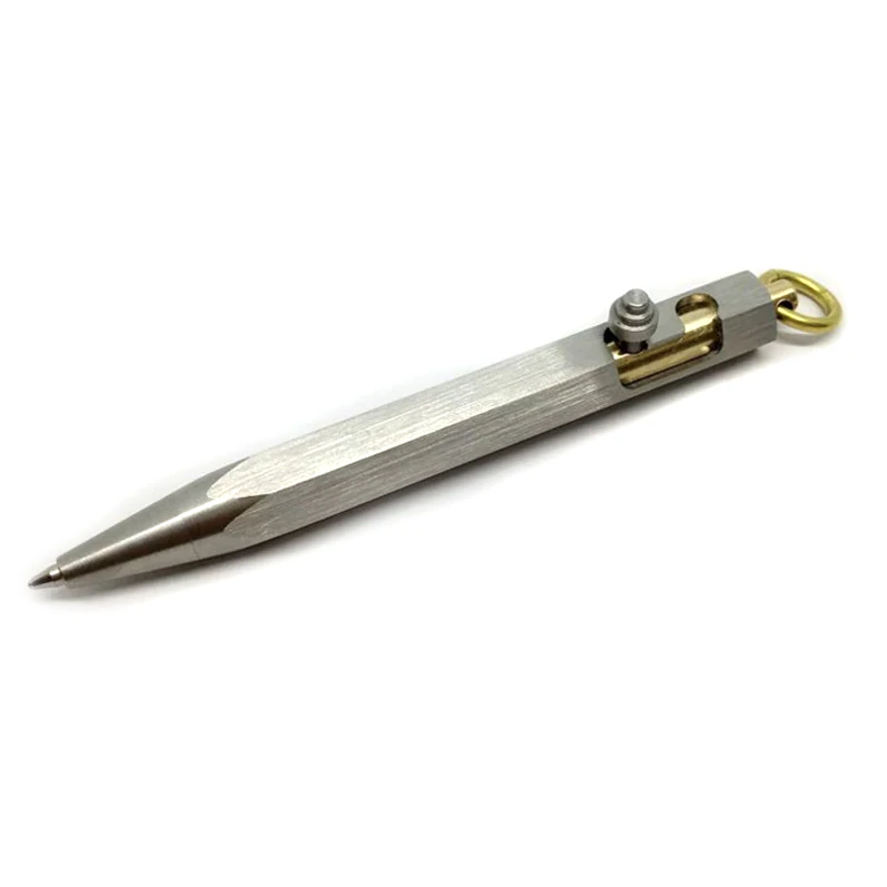 Stainless Steel Bolt Action Ballpoint