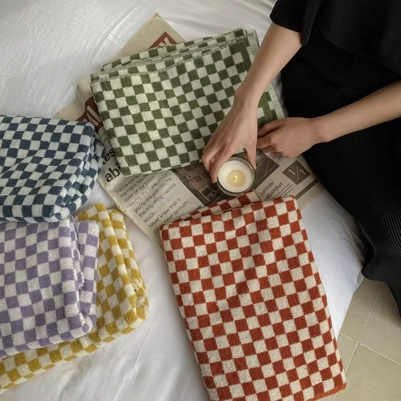 Plaid Hand Towel