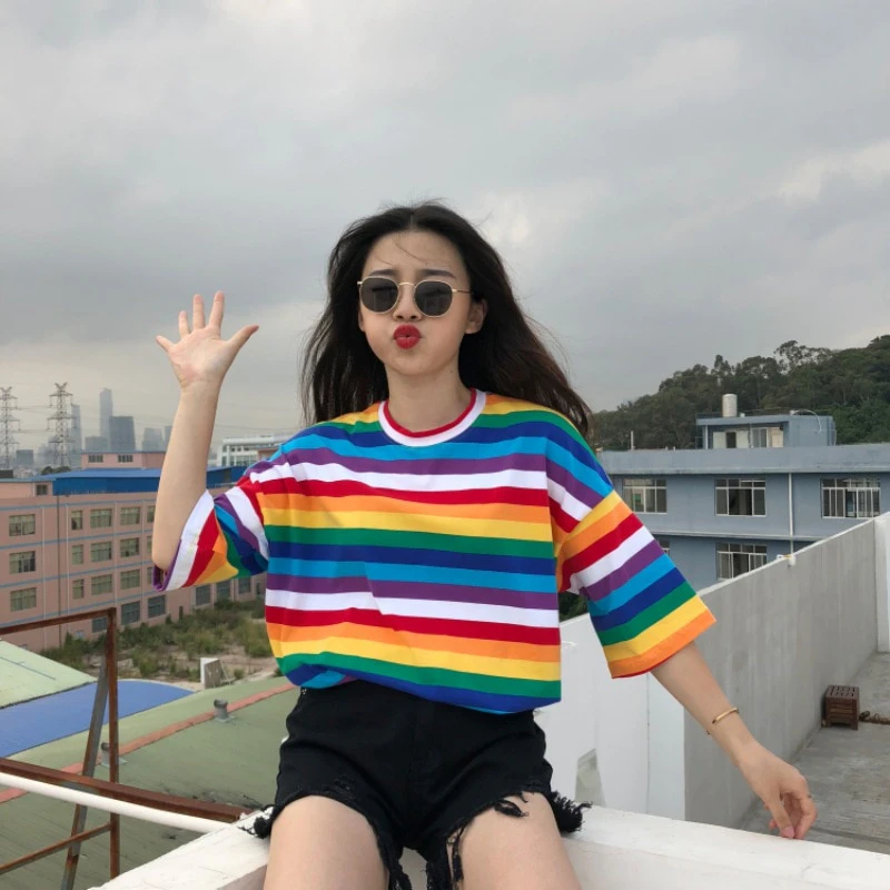 Rainbow Tee