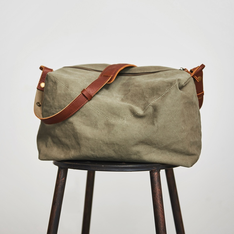 Canvas Crossbody Shoulder Bag